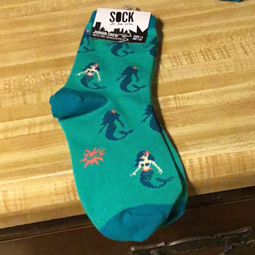 Sock it to Me Mermaid Junior Crew …